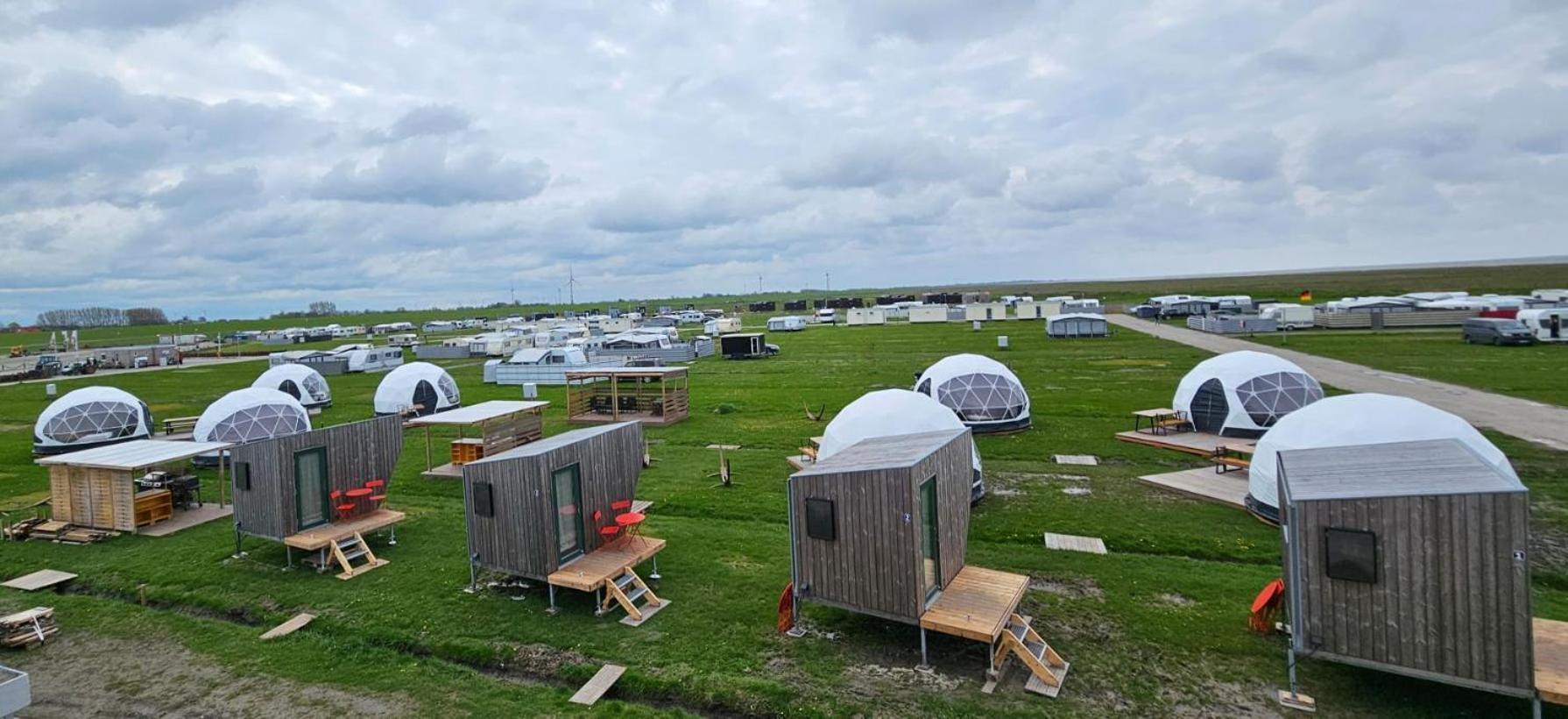 Lodge Camp Harlesiel Direkt Am Wattenmeer Wittmund Εξωτερικό φωτογραφία